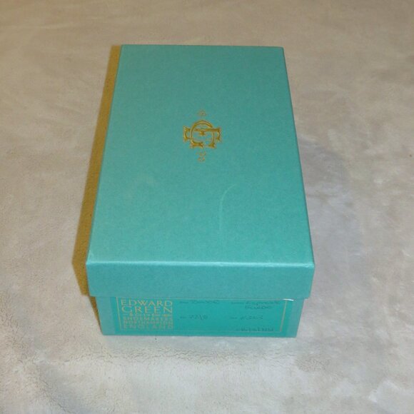 Edward Green Dover Ridgeway Sole Espresso Brown Suede Derby 8 E NWB - Picture 13 of 14